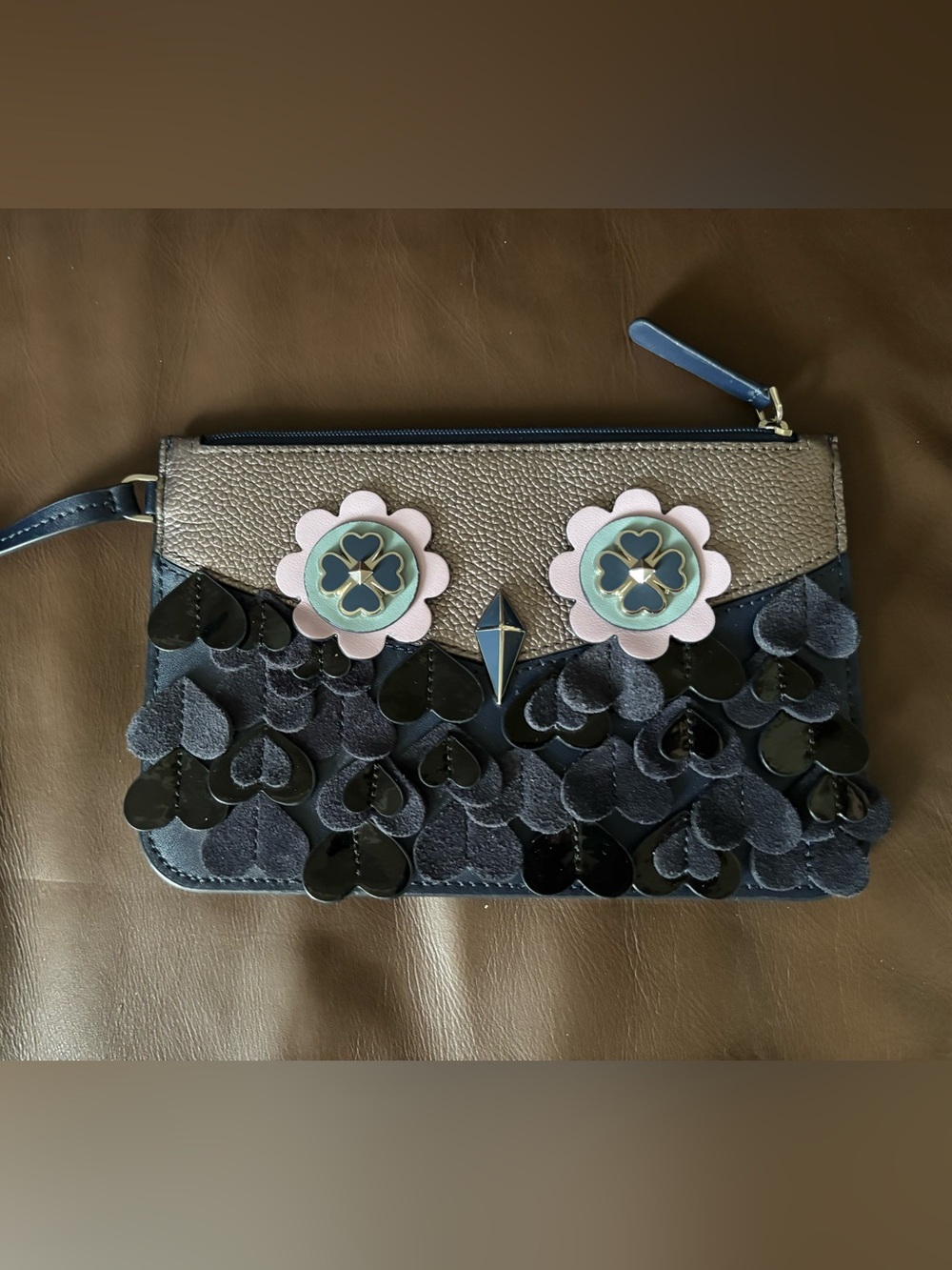 kate spade Owl Wristlet